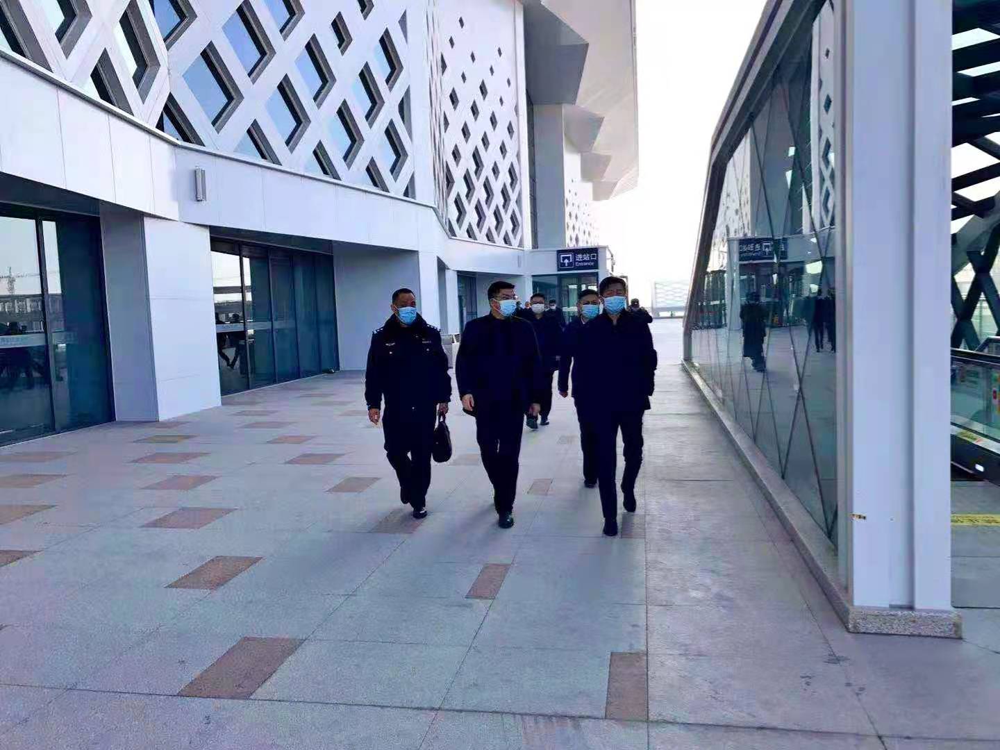 富皋萬泰集團領(lǐng)導率隊開展春節(jié)前安全檢查